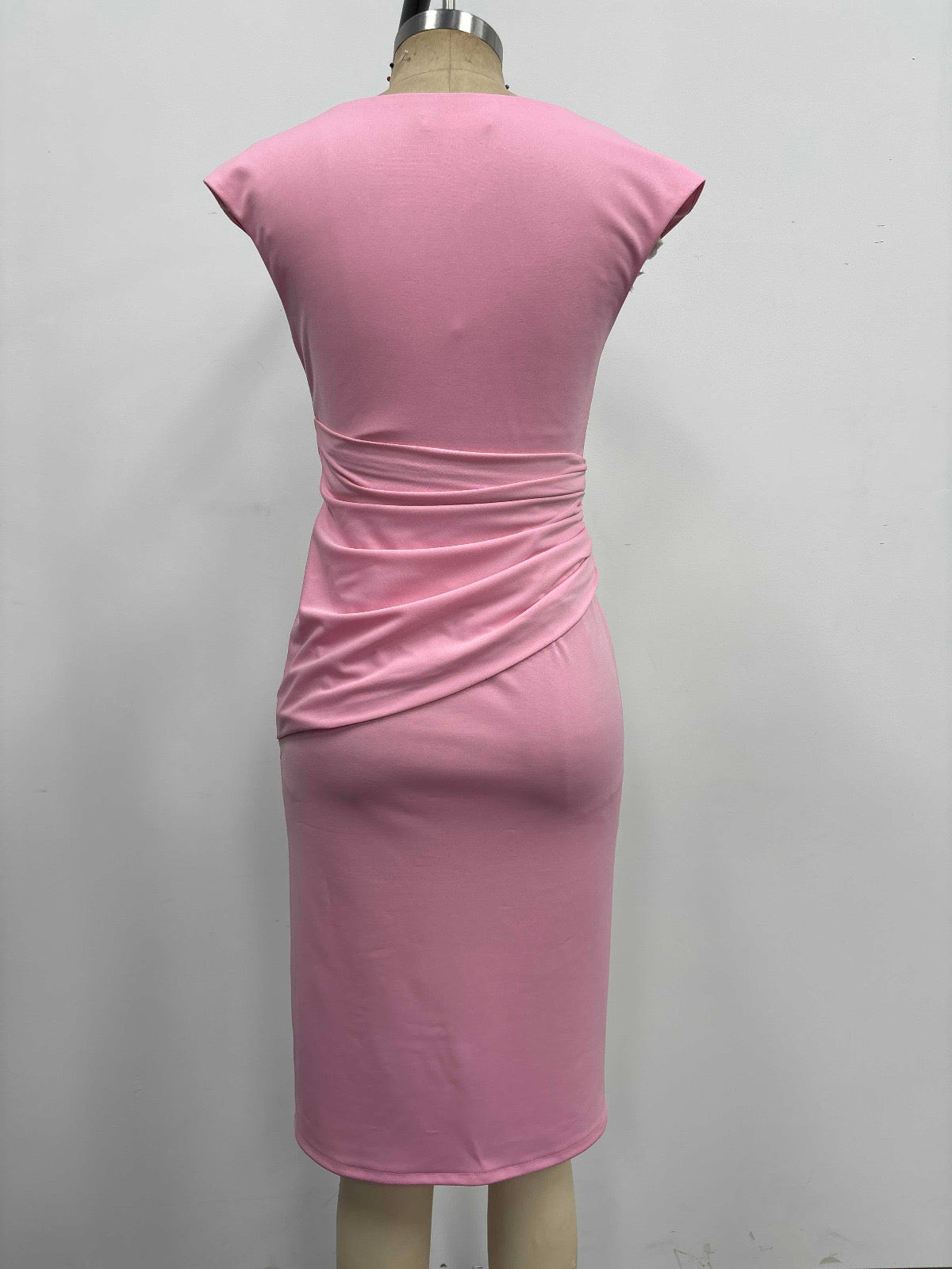 THE Pink Dress!! Carrie's Iconic Faux Wrap Dress