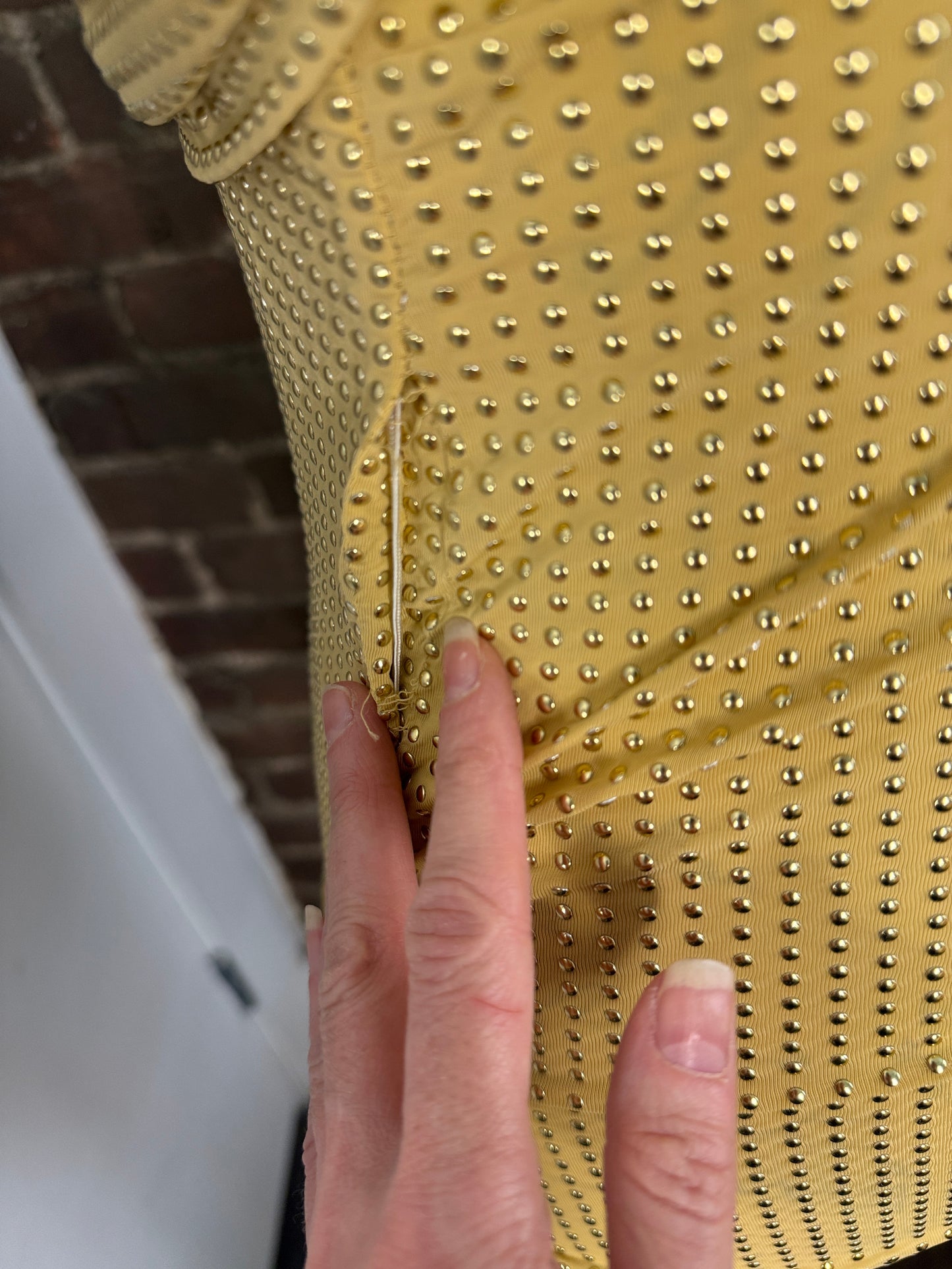 SAMANTHA’S 2001 CELINE STUDDED DRESS