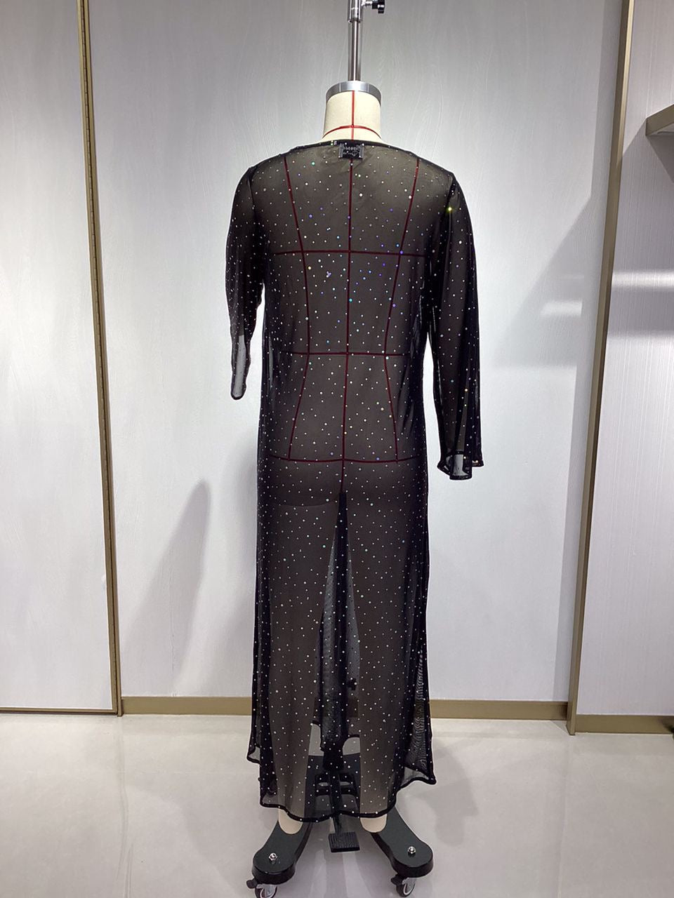 Carrie’s Playboy Mansion Sequin Kaftan