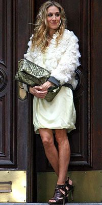 LOUIS VUITTON LIMELIGHT CLUTCH FROM SATC THE MOVIE