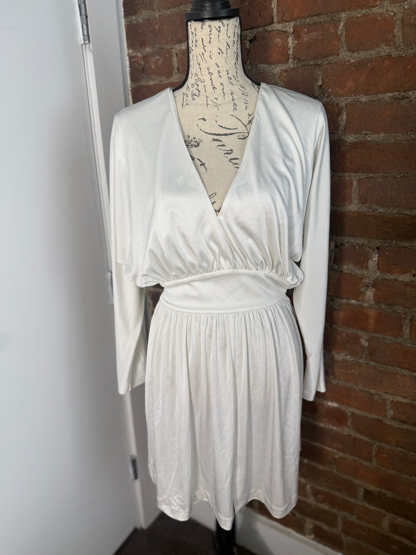 Halston Heritage White Dress sz6