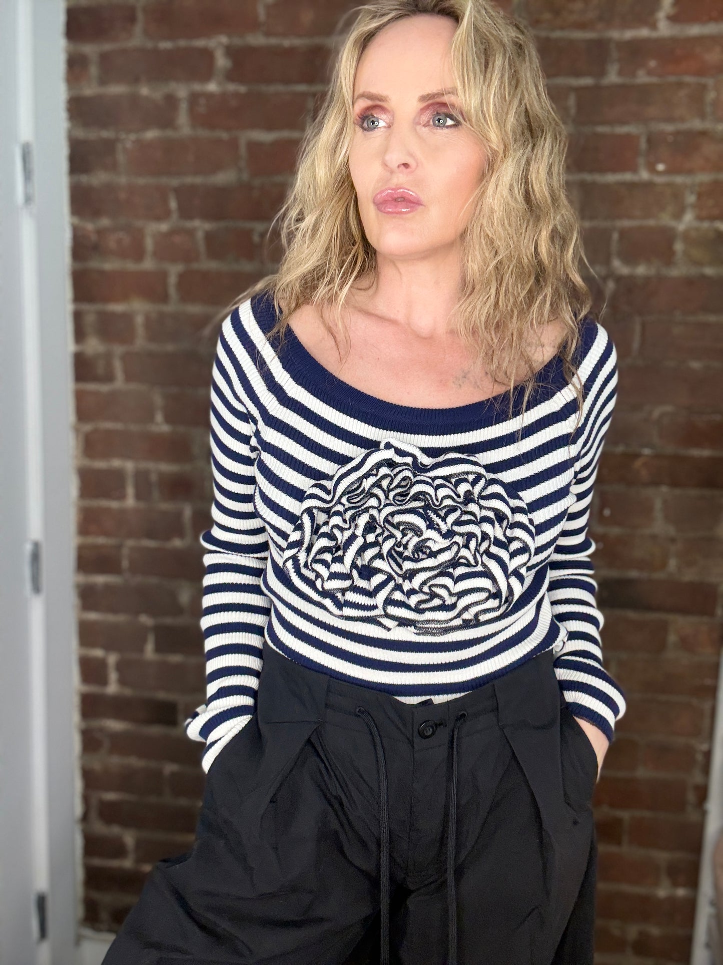 Carrie’s Paris Sonia Rykiel Stripe Top