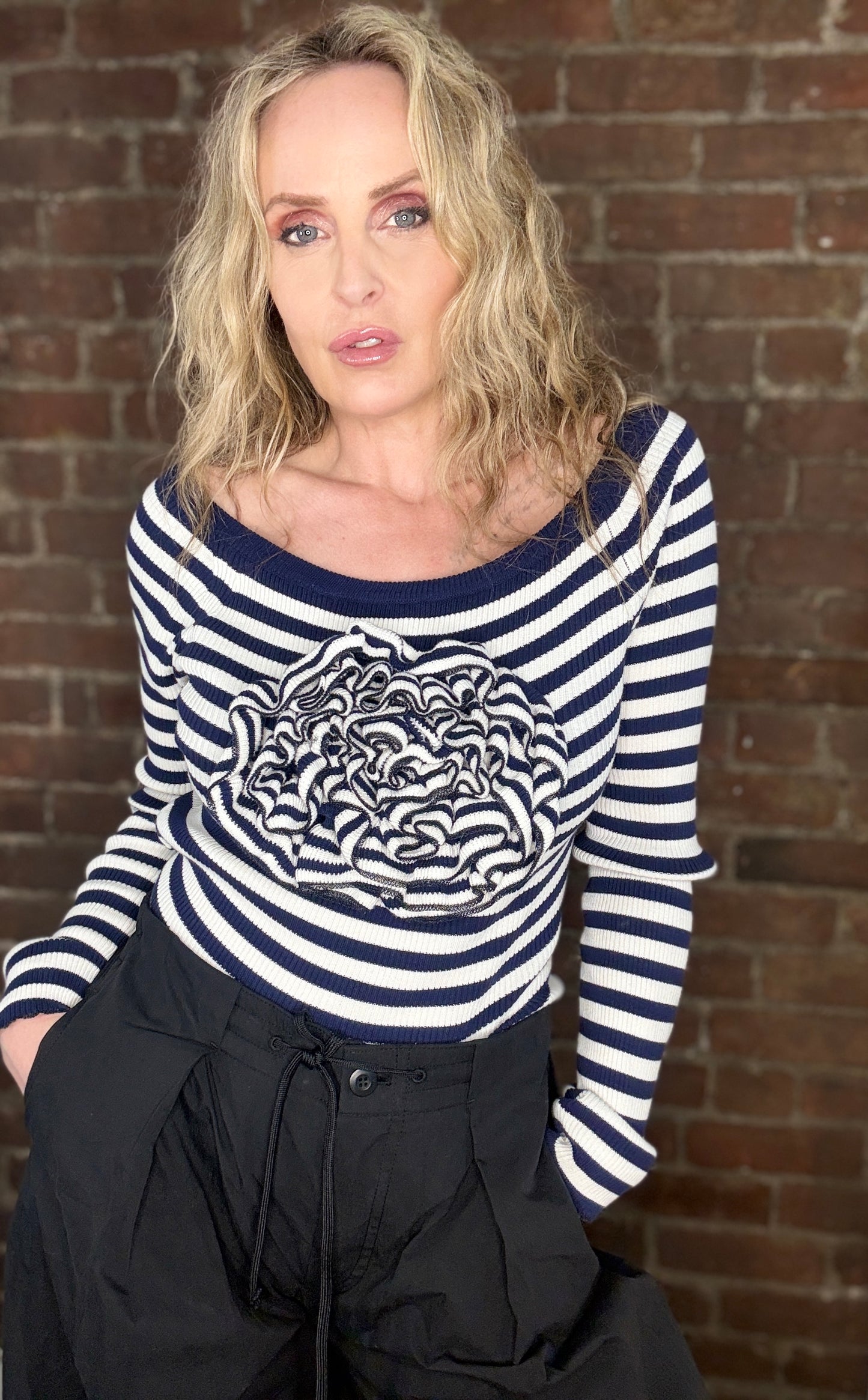 Carrie’s Paris Sonia Rykiel Stripe Top