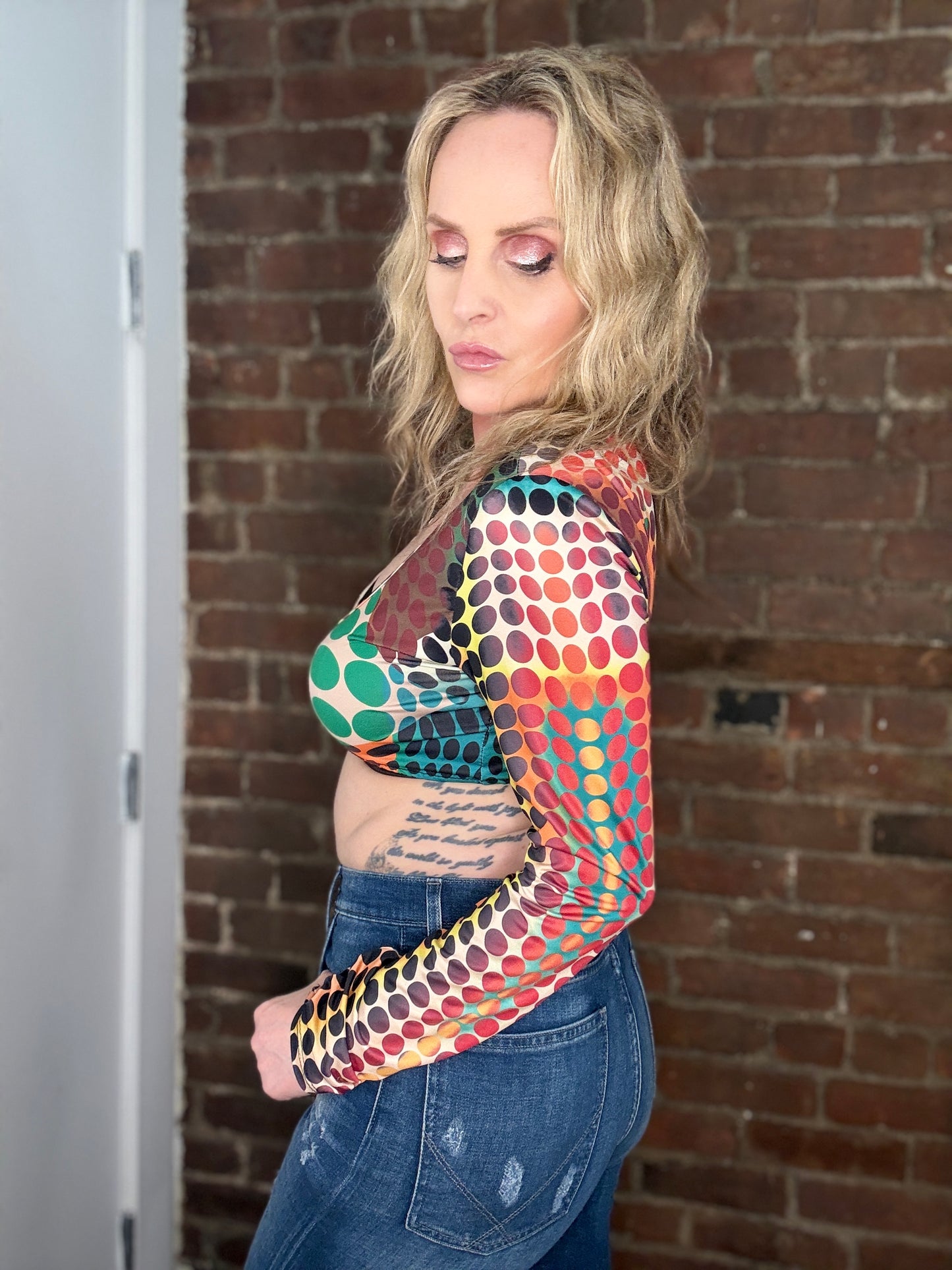 JEAN PAUL Gaultier Dupe Crop Top
