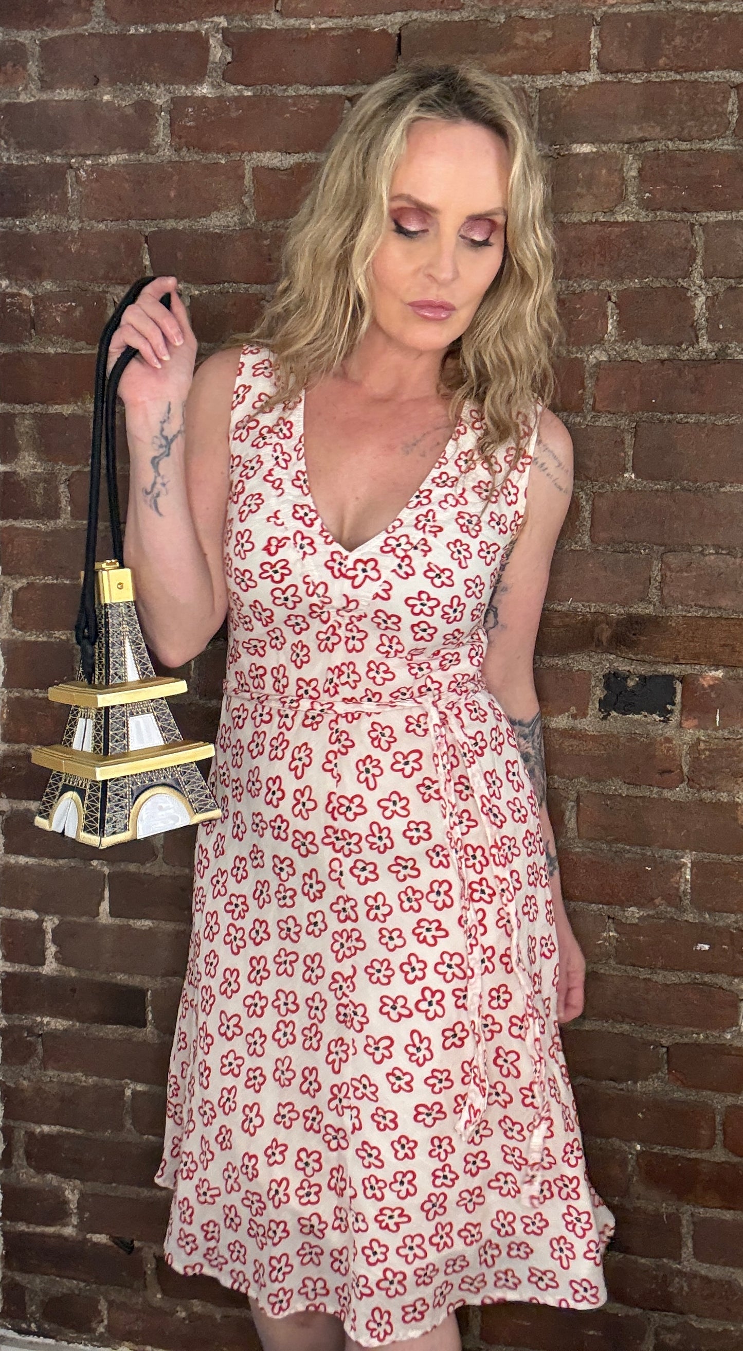 Cacharel Vintage Dress - Same Print Worn by Charlotte