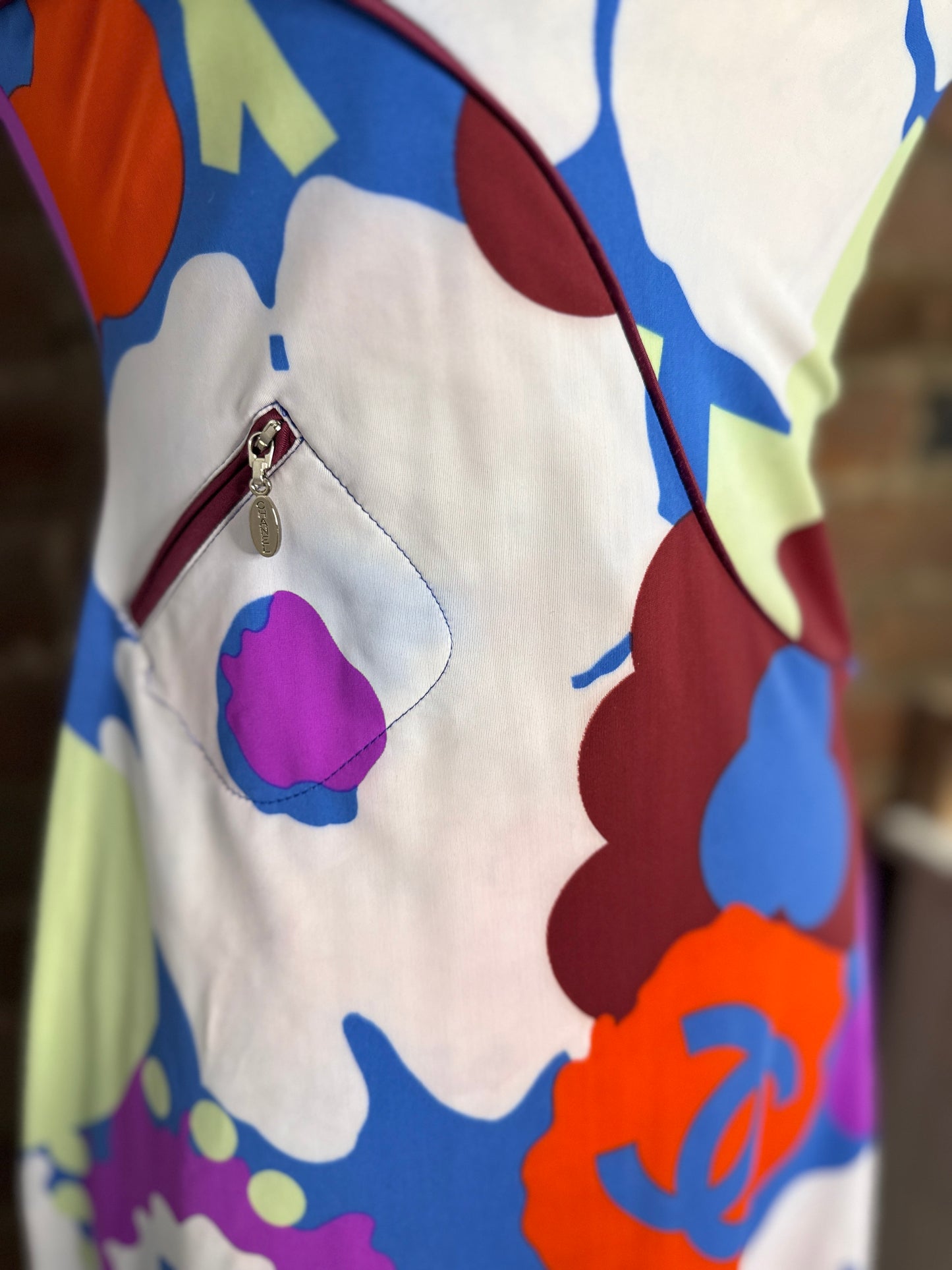 VINTAGE CHANEL 2000 Print Dress from SATC S. 3