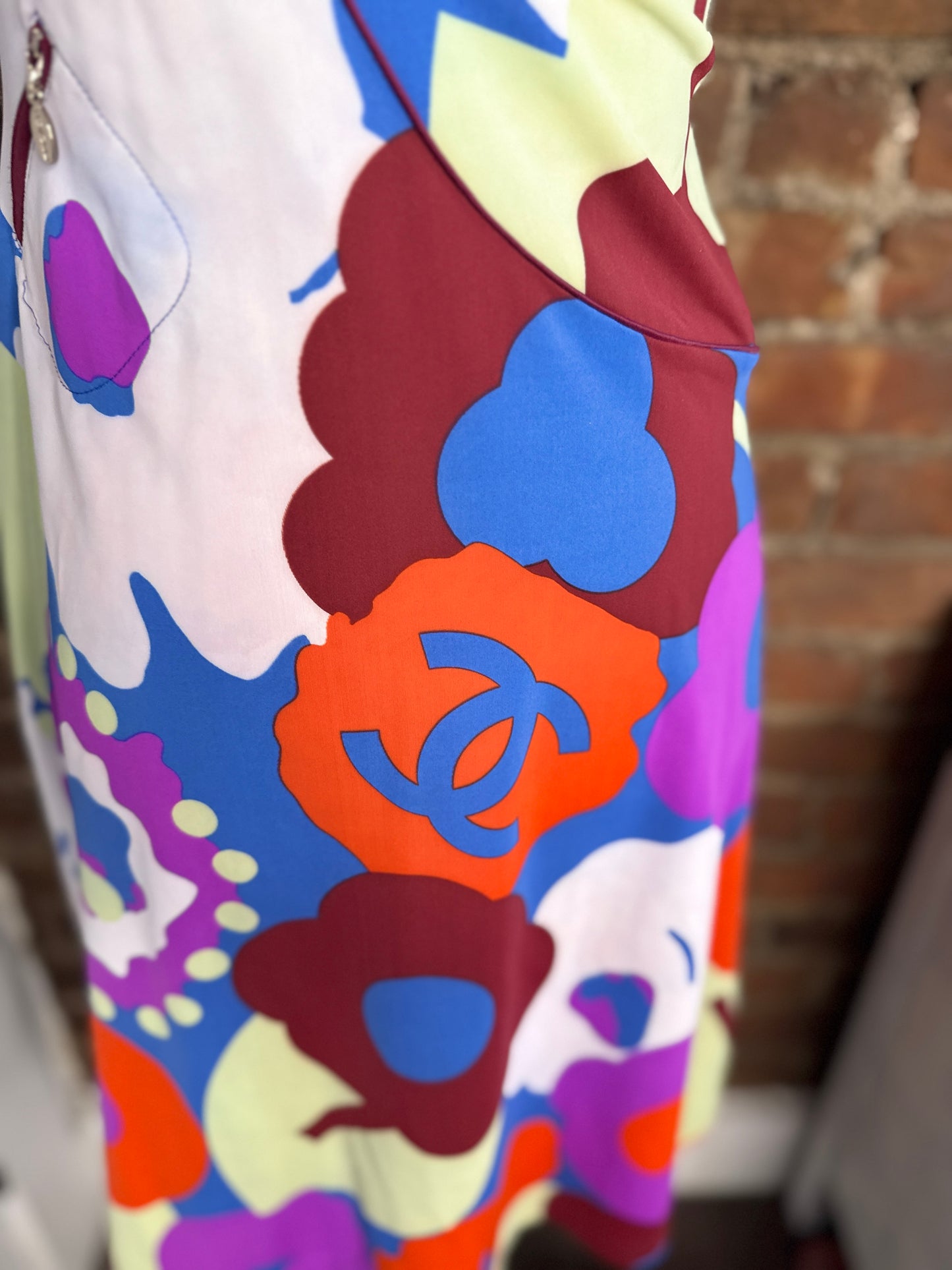 VINTAGE CHANEL 2000 Print Dress from SATC S. 3