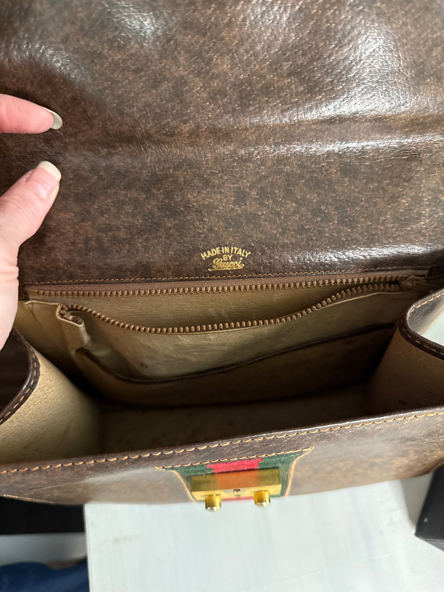 SATC LEGEND!! 1960s GUCCI TOP HANDLE BAG