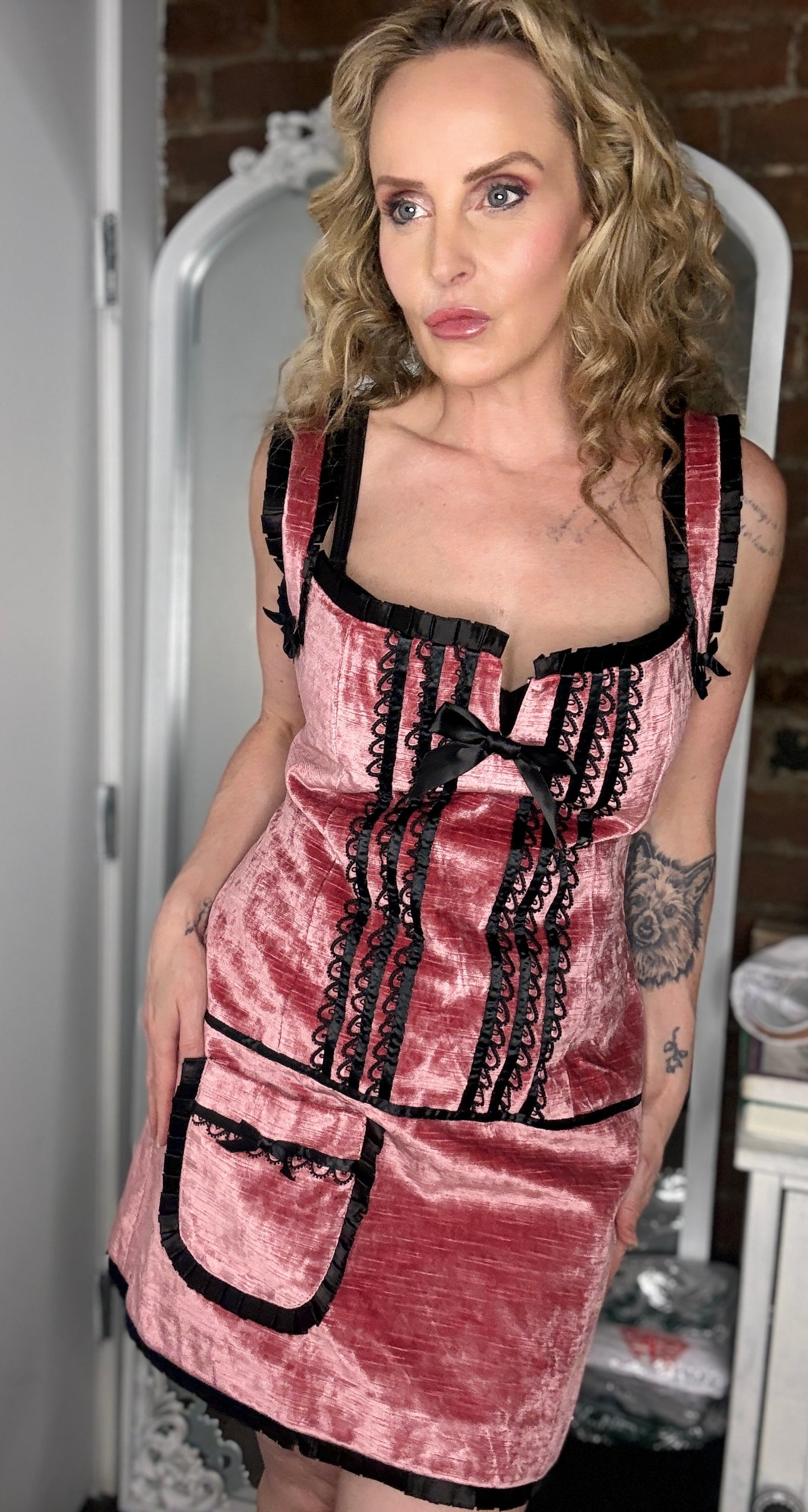 TRACY FEITH VINTAGE BOUDOIR DRESS
