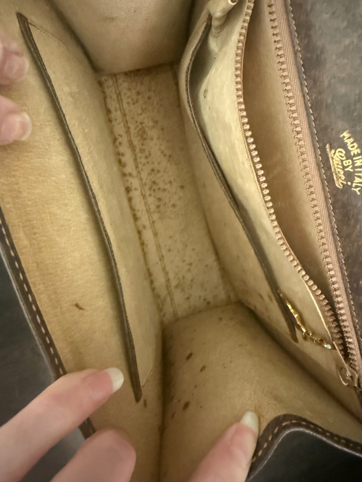 SATC LEGEND!! 1960s GUCCI TOP HANDLE BAG