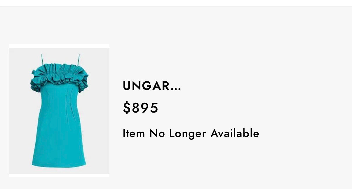 UNGARO $900 cocktail dress S