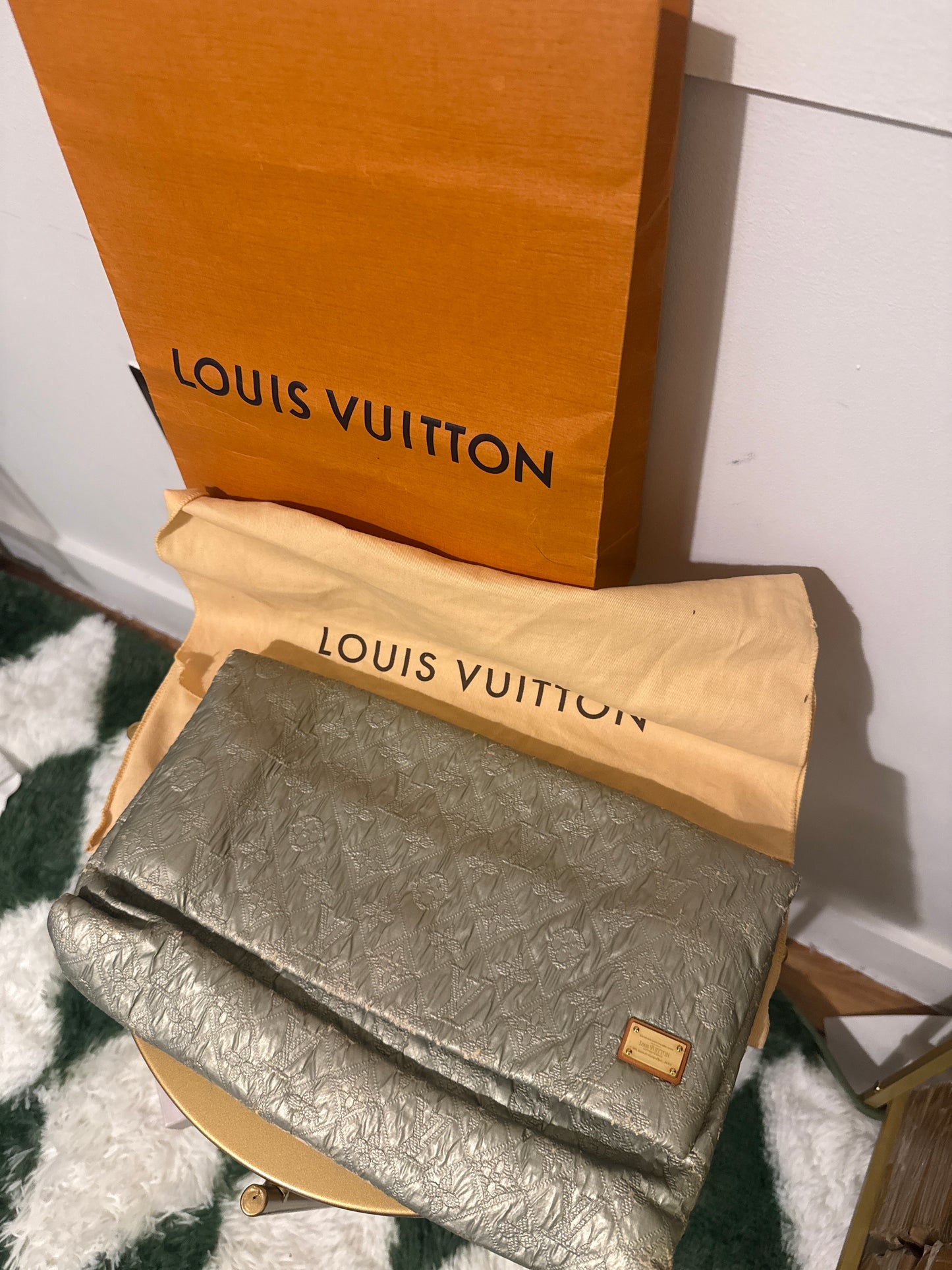 LOUIS VUITTON LIMELIGHT CLUTCH FROM SATC THE MOVIE